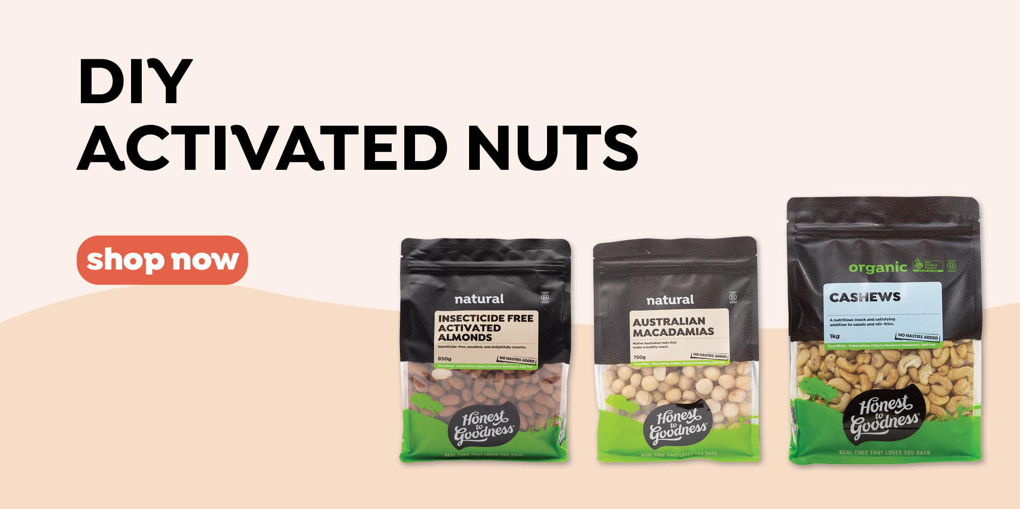 Organics Nuts for Activation