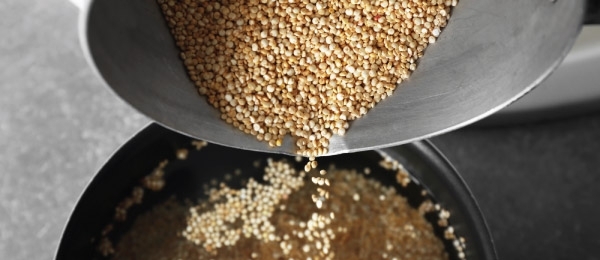 Organic Quinoa Washing