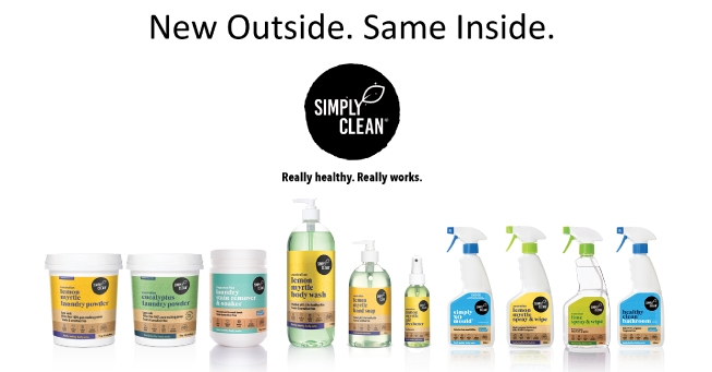 Simplyclean New Packaging