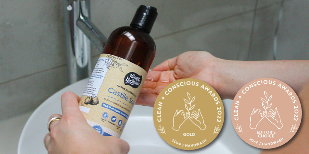 Castile Soap clean and conscious awards