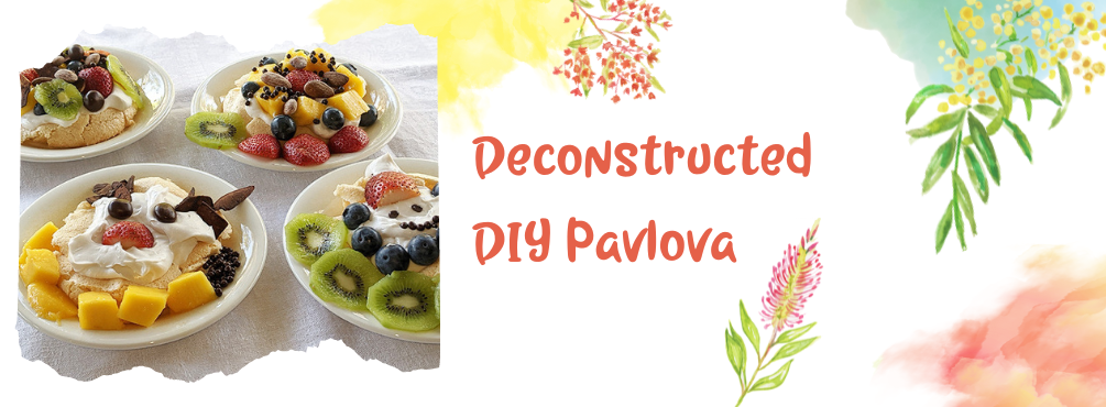 Deconstructed DIY Pavlova
