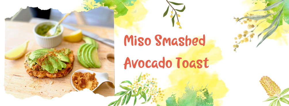 Miso Smashed Avocado Toast