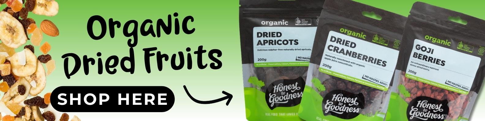 Organic Dried Fruits