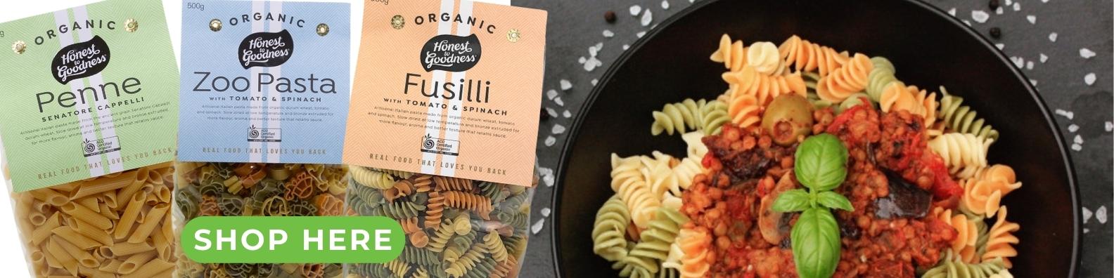 Shop Organic Pasta